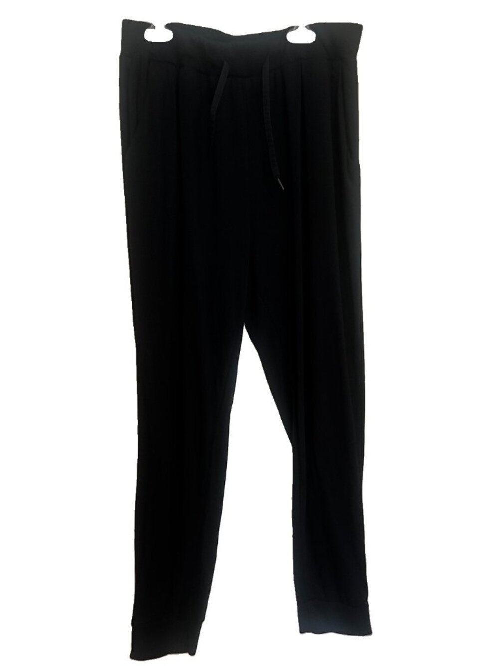 Cozy Earth Pants Womens Large Black Bamboo Stretch Elastic Waist Lounge Pajama.